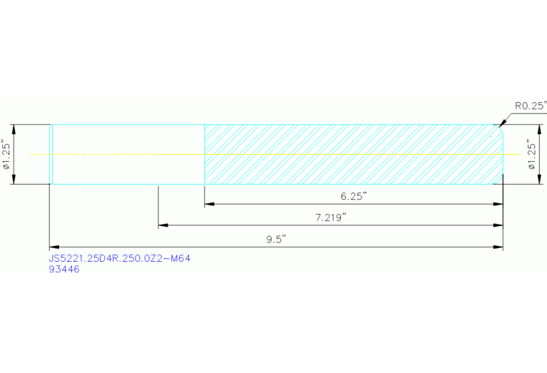 JS5221.25D4R.250.0Z2-M64