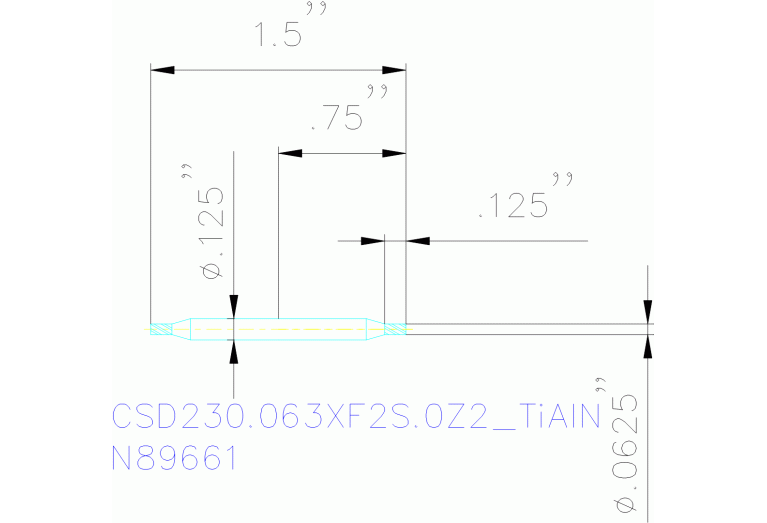 CSD230.063XF2S.0Z2 TIALN