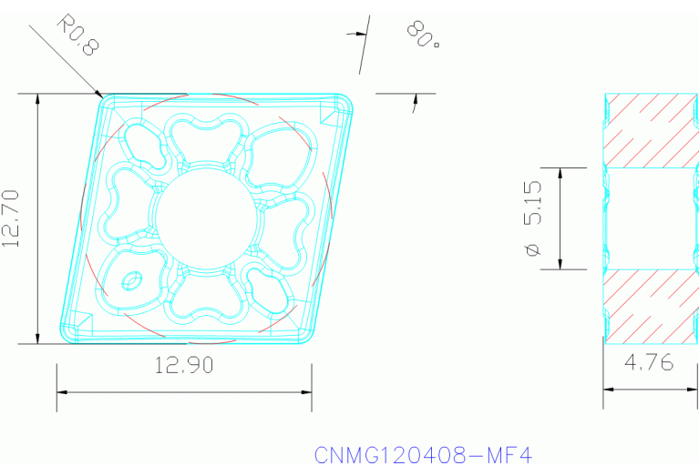 CNMG120408-MF4 TP3500