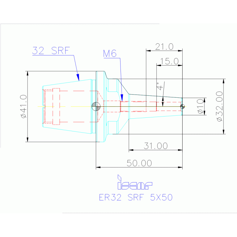 ER32 SRF 5X50