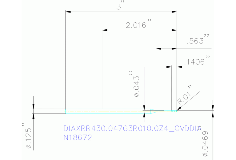 DIAXRR430.047G3R010.0Z4 CVDDIA
