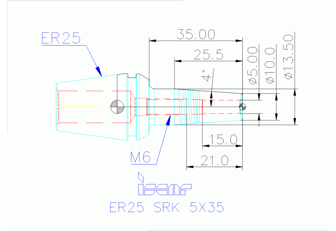 ER25 SRK 5X35
