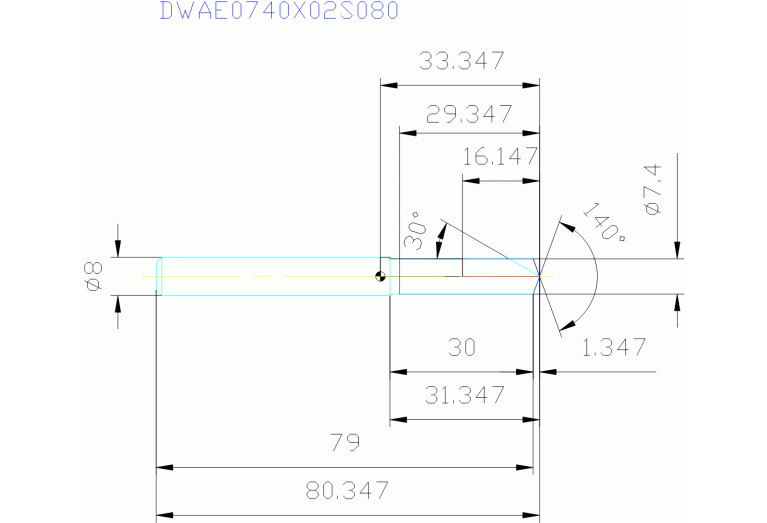 DWAE0740X02S080 DP102A