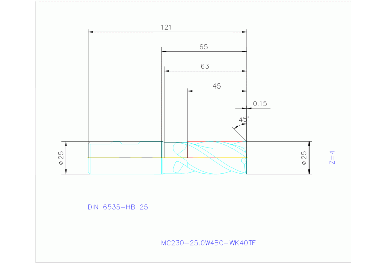 MC230-25.0W4BC-WK40TF