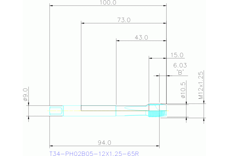 T34-PH02B05-12X1.25-65R