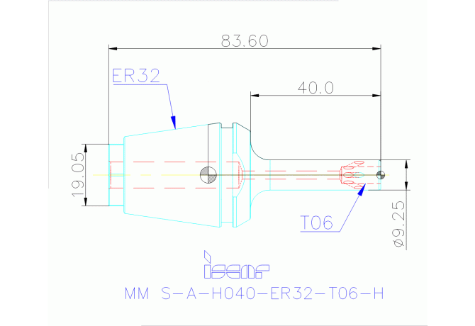 MM S-A-H040-ER32-T06-H