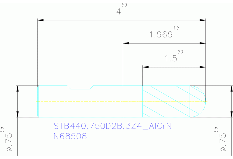 STB440.750D2B.3Z4 ALCRN