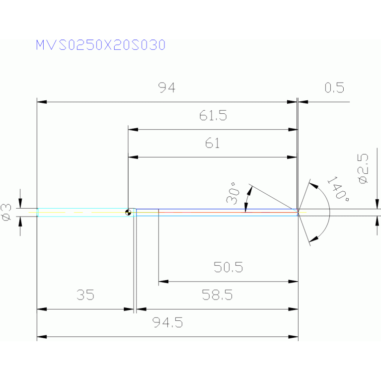 MVS0250X20S030