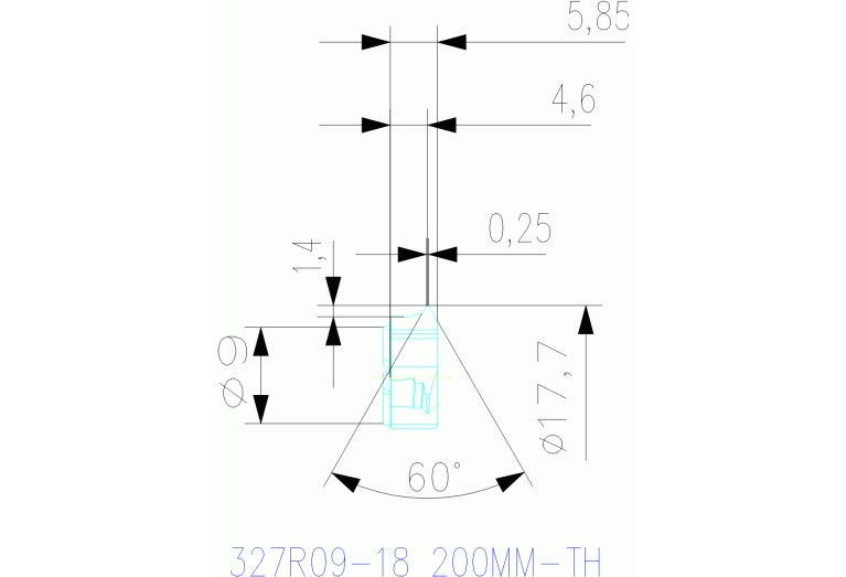 327R09-18 200MM-TH 1025