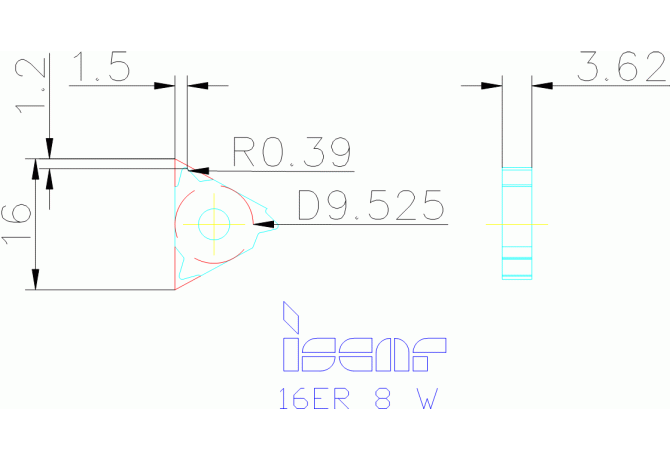 16ER 8 W IC908