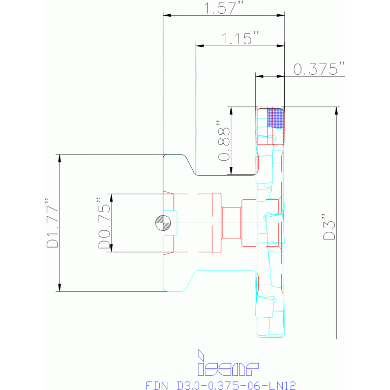 FDN D3.0-0.375-06-LN12