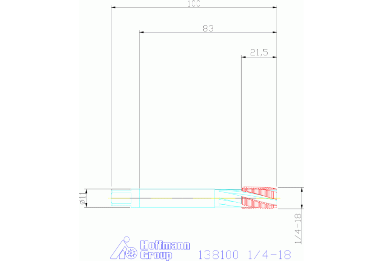 138100 1/4-18