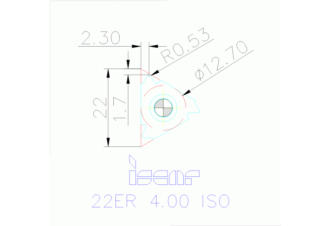 22ER 4.00 ISO IC50M