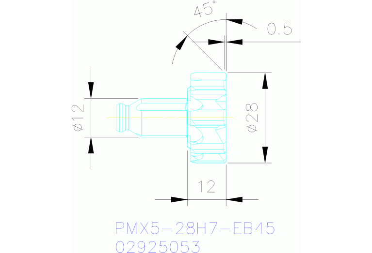 PMX5-28H7-EB45 CF