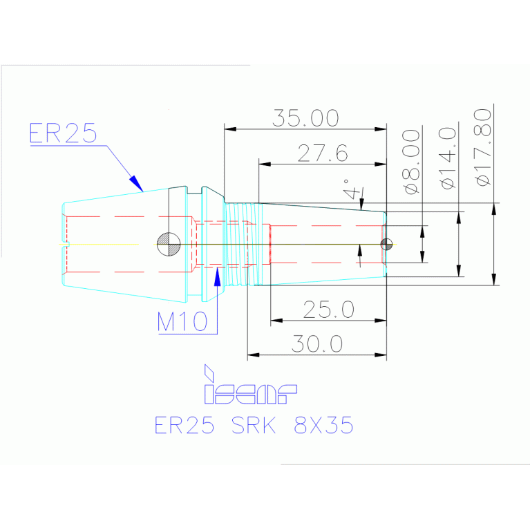 ER25 SRK 8X35