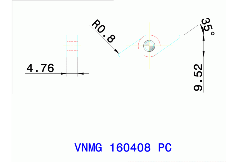 VNMG 160408 PC TT8105