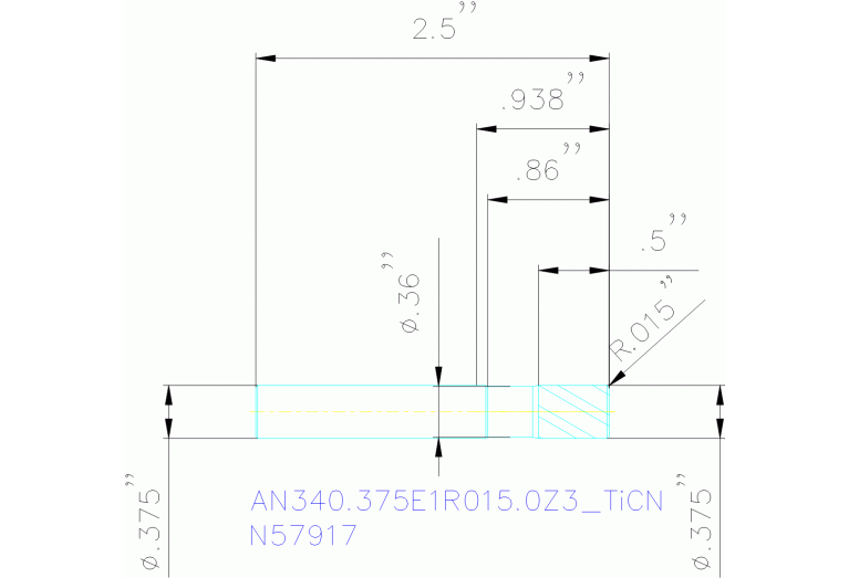 AN340.375E1R015.0Z3 TICN