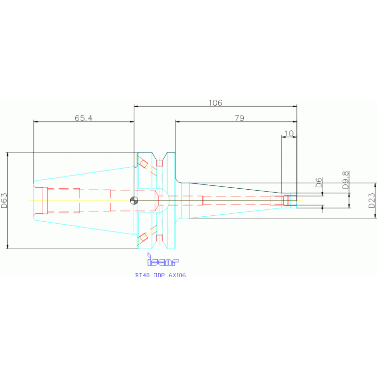 BT40 ODP 6X106