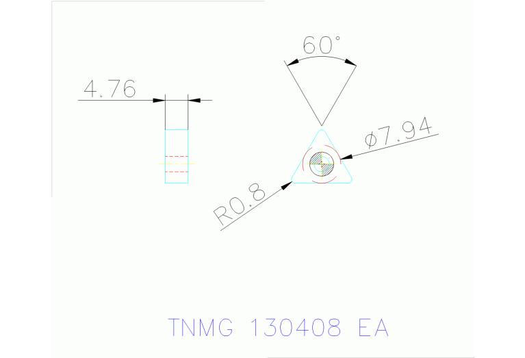 TNMG 130408 EA TT9215
