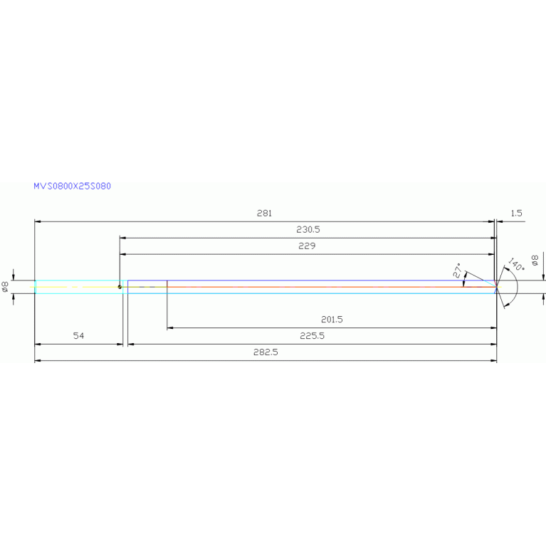 MVS0800X25S080