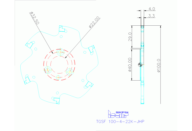 TGSF 100-4-22K-JHP