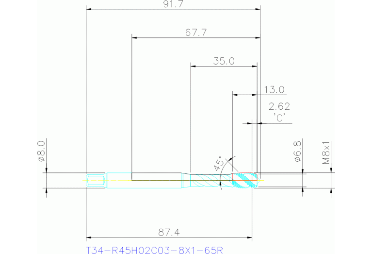 T34-R45H02C03-8X1-65R