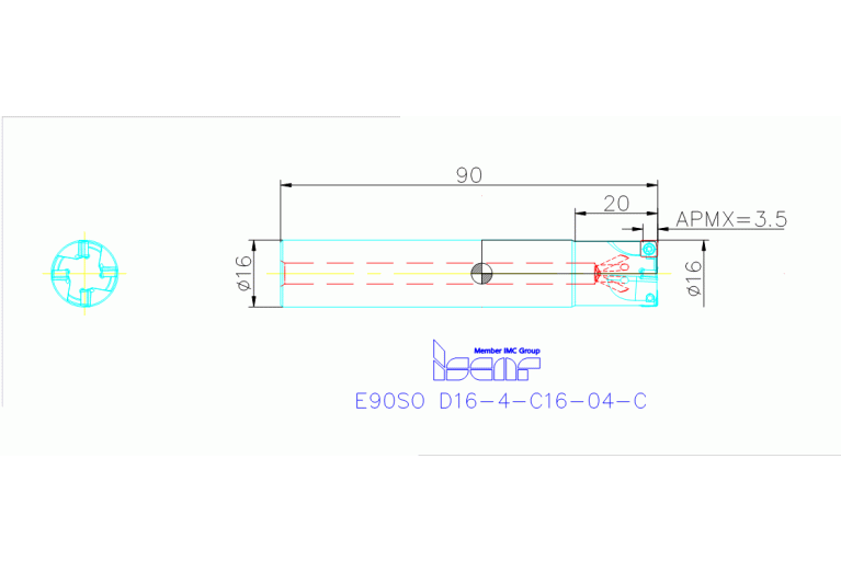 E90SO D16-4-C16-04-C