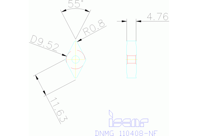 DNMG 110408-NF IC9150