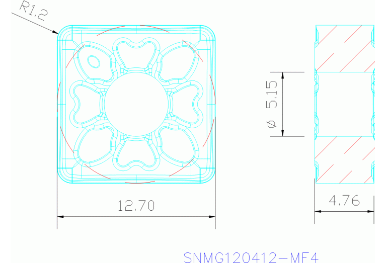 SNMG120412-MF4 TM2000