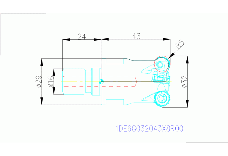 1DE6G032043X8R00