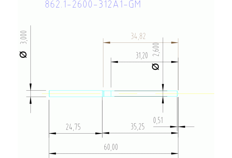 862.1-2600-312A1-GM X2BL