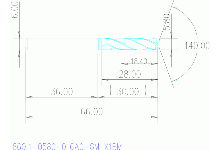 860.1-0580-016A0-GM X1BM