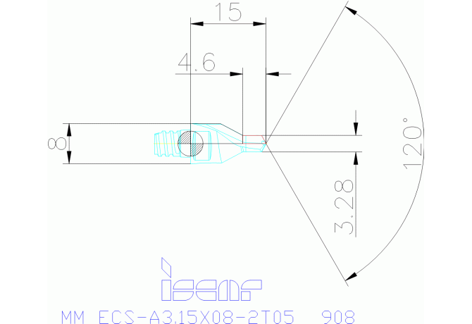 MM ECS-A3.15X08-2T05 IC908