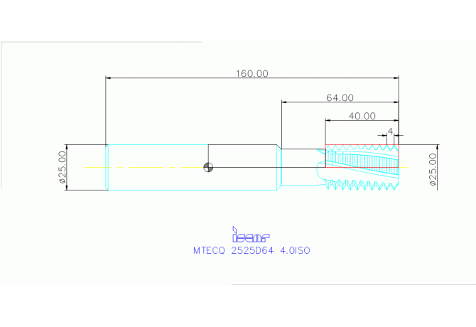 MTECQ 2525D64 4.0ISO IC908