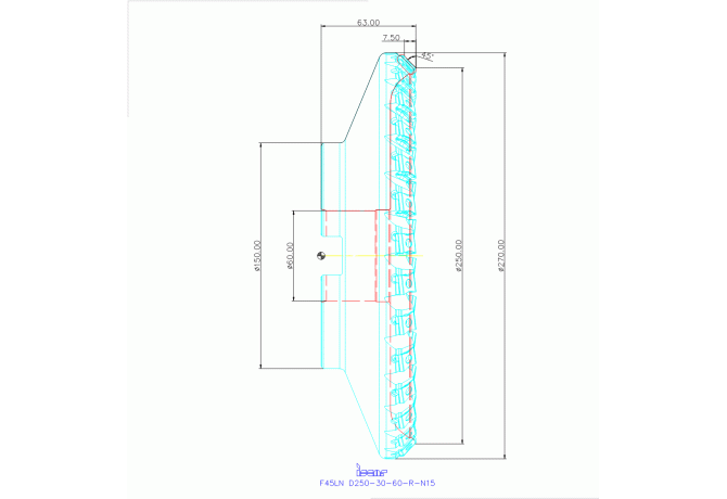 F45LN D250-30-60-R-N15