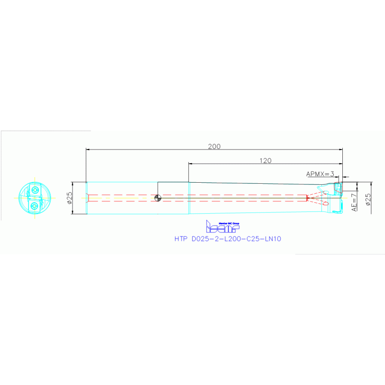 HTP D025-2-L200-C25-LN10