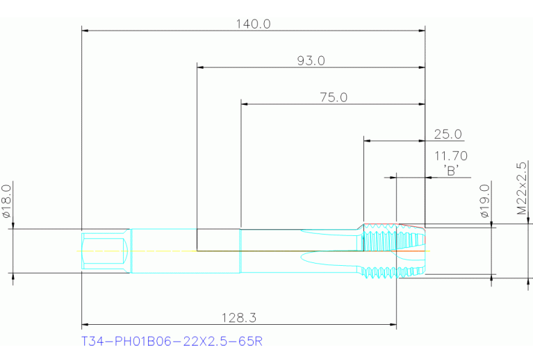 T34-PH01B06-22X2.5-65R