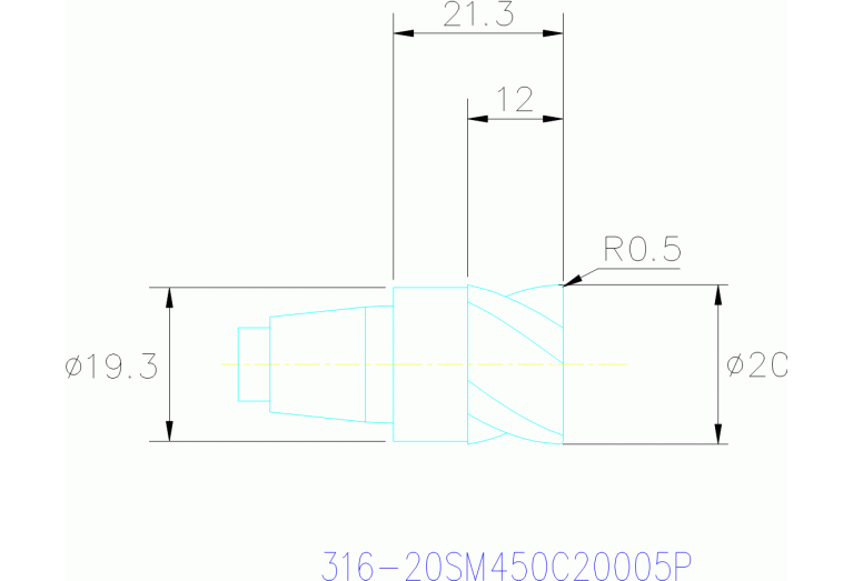 316-20SM450C20005P 1030