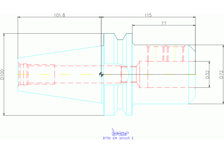 BT50 EM 32X115 E