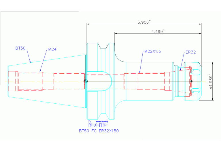 BT50 FC ER32X150
