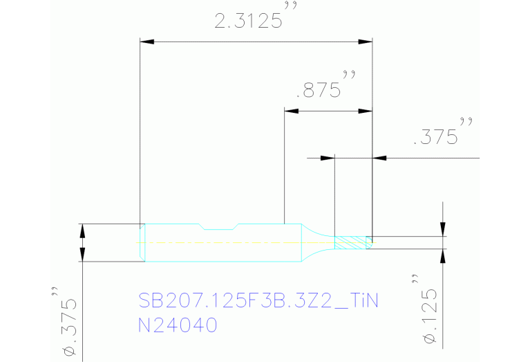 SB207.125F3B.3Z2 TIN