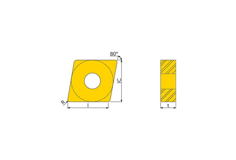 CNMG 120404 ML TT5100
