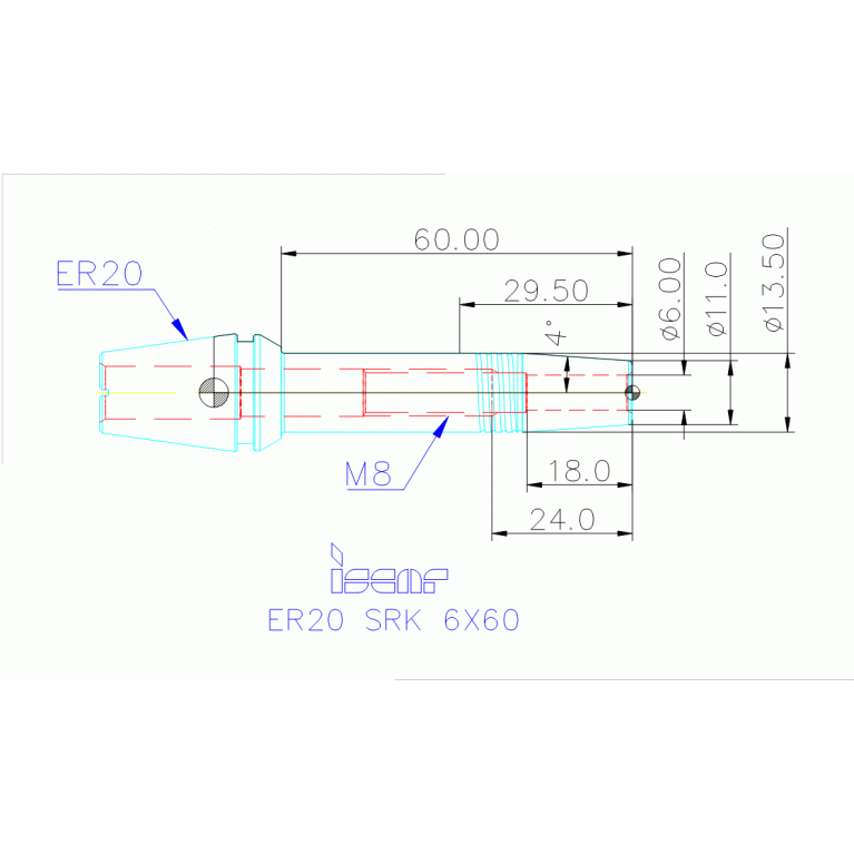 ER20 SRK 6X60