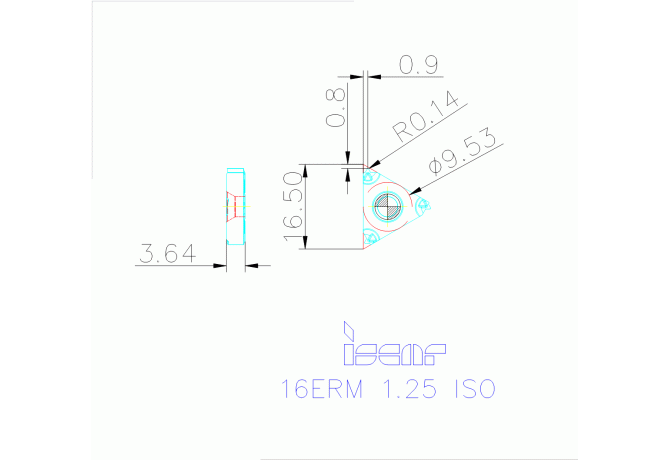 16ERM 1.25 ISO IC808