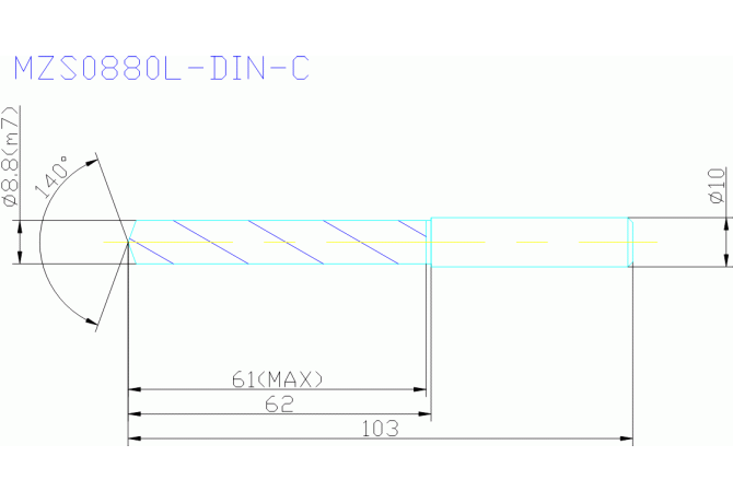 MZS0880L-DIN-C GP20M