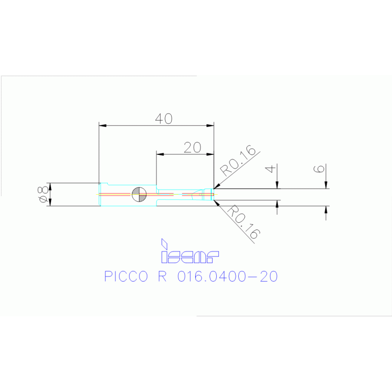 PICCO R 016.0400-20 IC1008