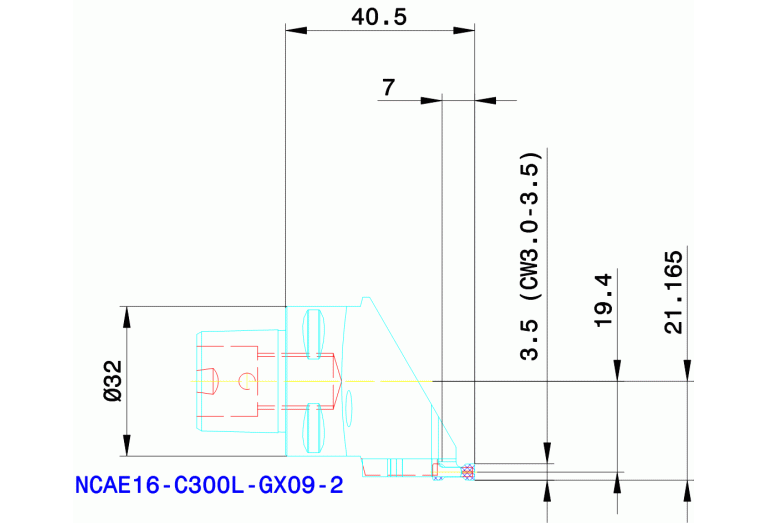 NCAE16-C300L-GX09-2