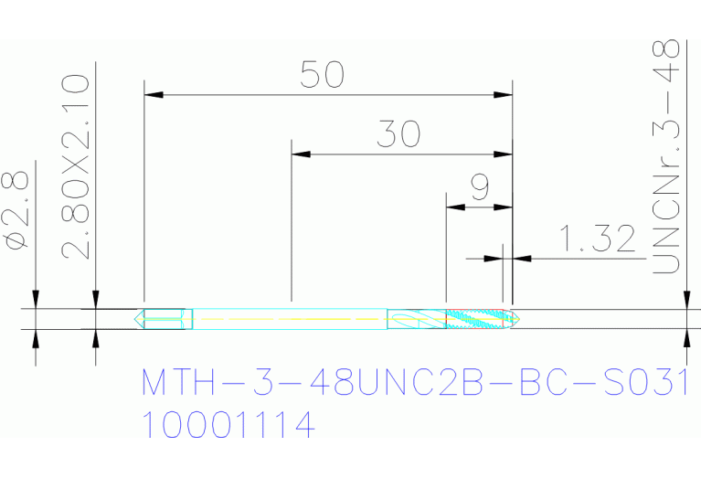 MTH-3-48UNC2B-BC-S031
