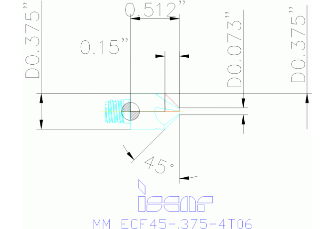 MM ECF45-.375-4T06 IC908