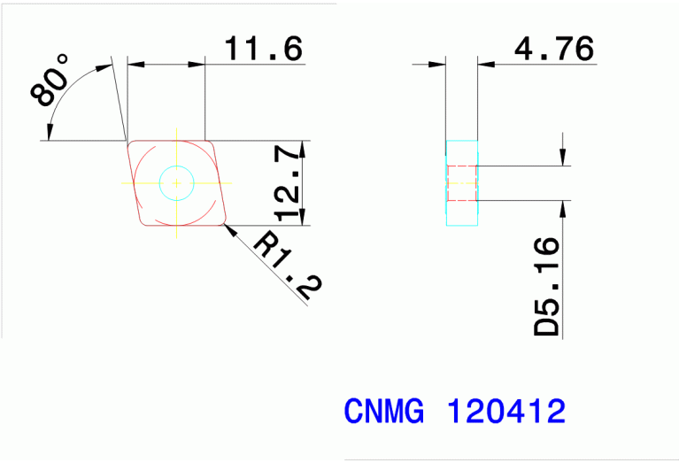 CNMG 120412 TT7015